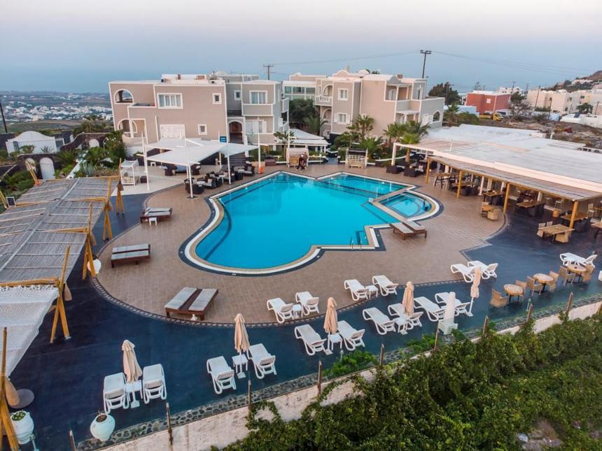 Orizontes Hotel Santorini Pýrgos エクステリア 写真