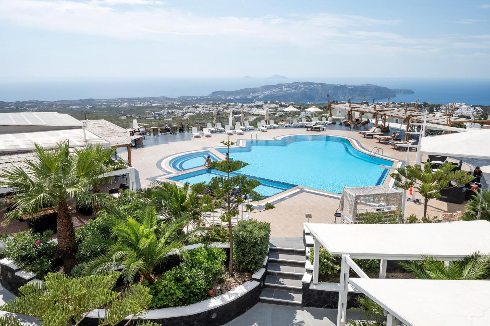 Orizontes Hotel Santorini Pýrgos エクステリア 写真