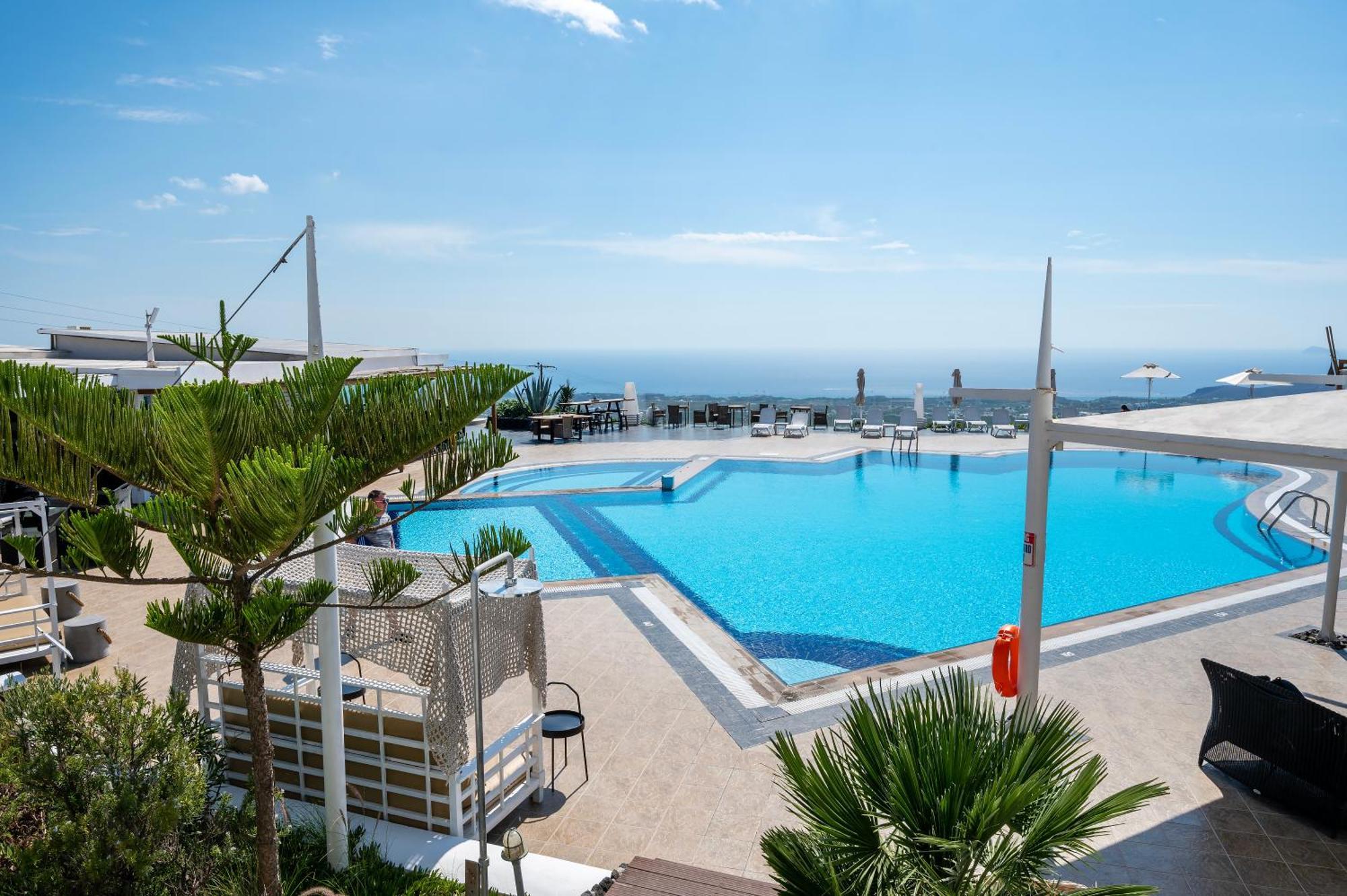 Orizontes Hotel Santorini Pýrgos エクステリア 写真